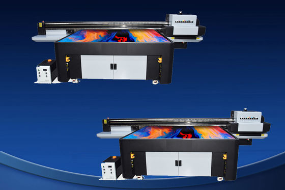 Özelleştirilebilir Ultra Yüksek UV Düzlükli Yazıcı 10cm Orta Yükseklik Ve 4130 X 2000 X 1300mm Baskı için Ekipman Boyutu