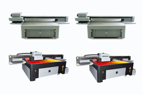 Canvas UV Flatbed Yazıcı Kesme Kenarı UV LED Mürekkep Jeti Yazıcı özelleştirilmiş