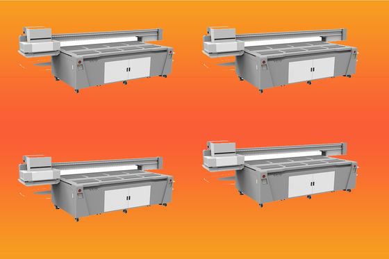 Kompakt UV yazıcı Silindir Düz yatak UV Tuval yazıcı silindirli