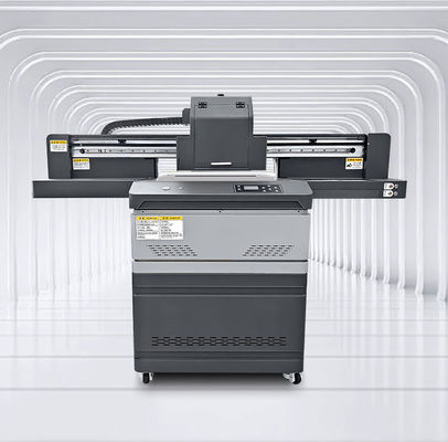 LED UV ışıkları ile 2500W dijital yazıcı. TIFF/JPG/EPS/PDF/BMP'yi destekliyor. 60 ppm'ye kadar yazdırıyor.
