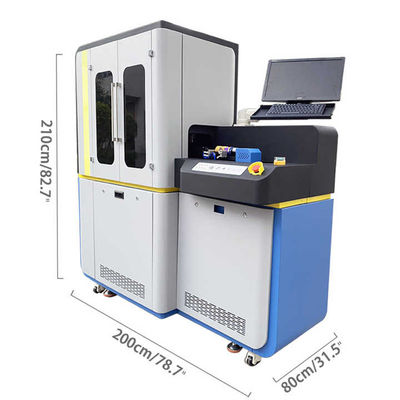 40-120mm çaplı UV mürekkep püskürtücüsü dokunmatik ekran ve USB ile.0