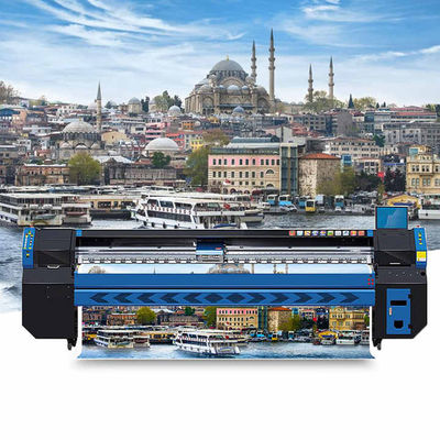 UV kurutma sistemi ile otomatik ruloya rulo vinil yazıcısı