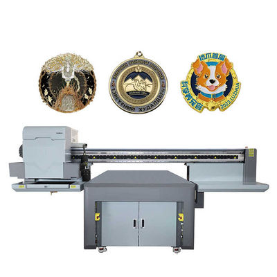 300mm X 200mm Baskı Boyutu UV Flatbed Yazıcı, LED Çevresel UV Mürekkep ve Sürekli Mürekkep Besleme Sistemi ile
