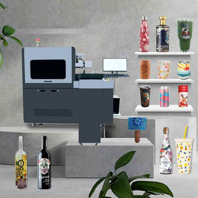 1812mm* 660mm*1820mm Silindir UV yazıcısı Windows 7/8/10 işletim sistemi için çok renkli yetenek