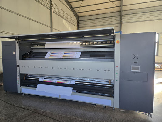 Çok renkli 8 Renkli Yüksek Hızlı Bayrak Baskı Makinesi 360x1800 Dpi 4 Pass 720 X 1200 Dpi