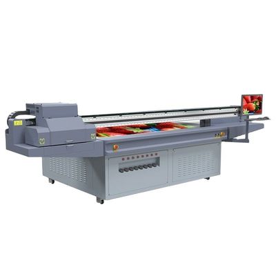Mürekkep püskürtücüsü LED UV lamba ile büyük formatlı yazıcı 4130 X 2000 X 1300mm ekipman boyutu
