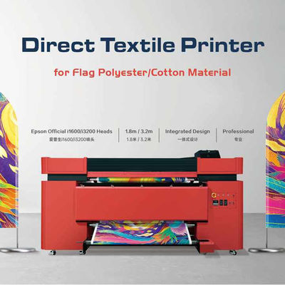 Gelişmiş Bayrak Yazıcısı MainTop Rip Yazılımı ve Epson I3200-A1 3L Mürekkep Hacmli Yazdırma Başlığı
