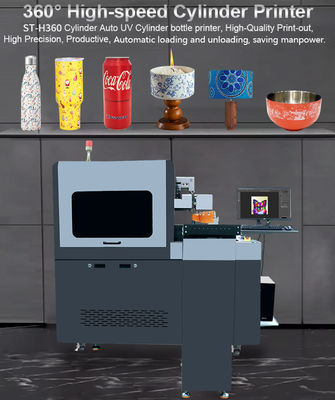 Windows 7/8/10 işletim sistemi Silindir UV yazıcısı 300 kg nesne ve 300 mm baskı boyutu için
