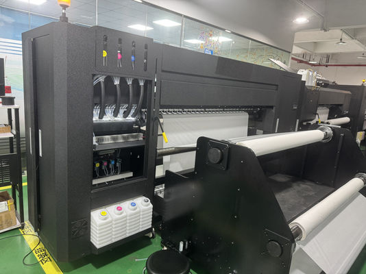 Yüksek hassasiyetli kumaş yazıcısı VSD Değişken Nokta Teknolojisi ve 8 nozzle boyutu ile