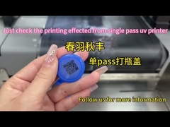 Endüstri Tek geçişli UV yazıcı geniş formatlı yazıcı su geçirmez