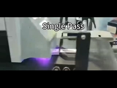 Tek geçişli UV Baskı UV yazıcısı Onyx Thrive Rip Yazılımı ile düz yataklı şişe yazıcısı