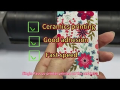 Hafif Küçük UV Flatbed Yazıcı Renkli Küçük UV LED Yazıcı