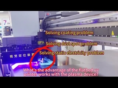 Baskı çözümleri için TITT/JPG/EPS/PDF/BMP kabul eden profesyonel büyük formatlı UV yazıcı