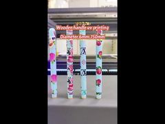 Kompakt UV yazıcı Silindir Düz yatak UV Tuval yazıcı silindirli